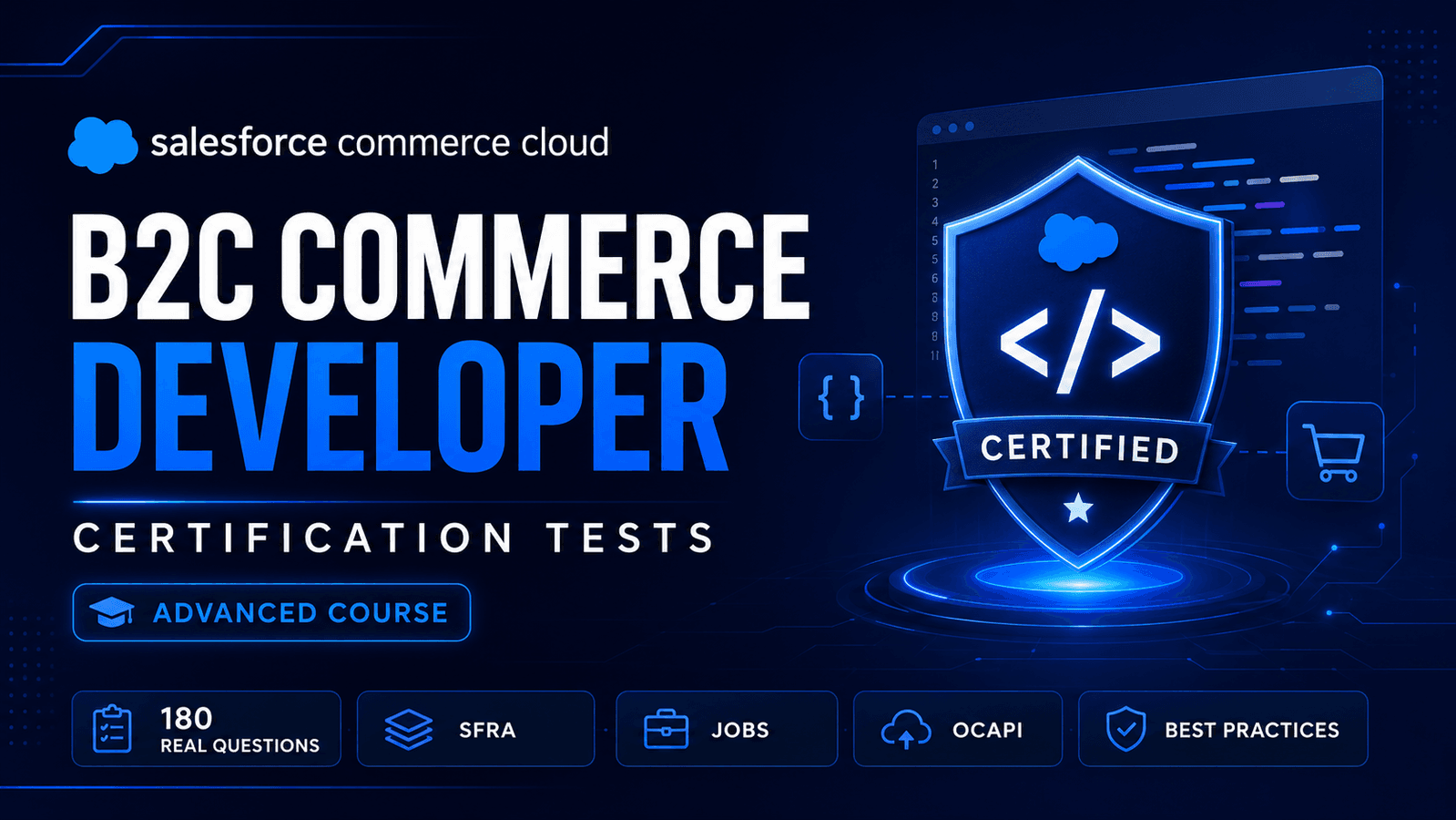 Salesforce B2C Commerce Developer - Certification Tests