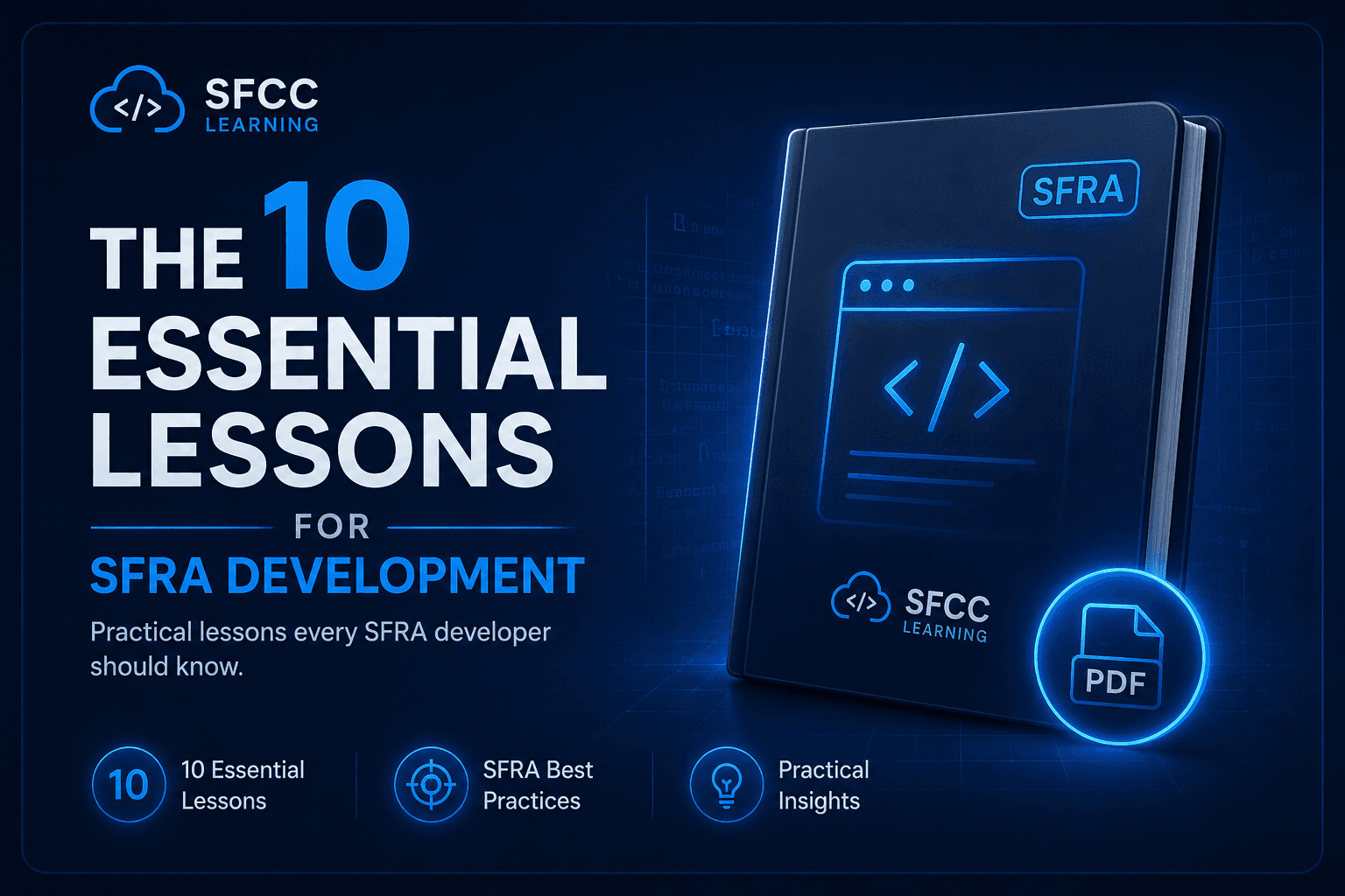 The 10 essential lessons for SFRA development