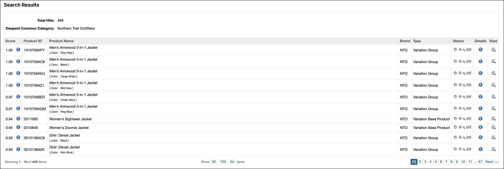 Search Index Query Testing