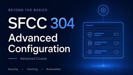 SFCC 304 Advanced Configuration course