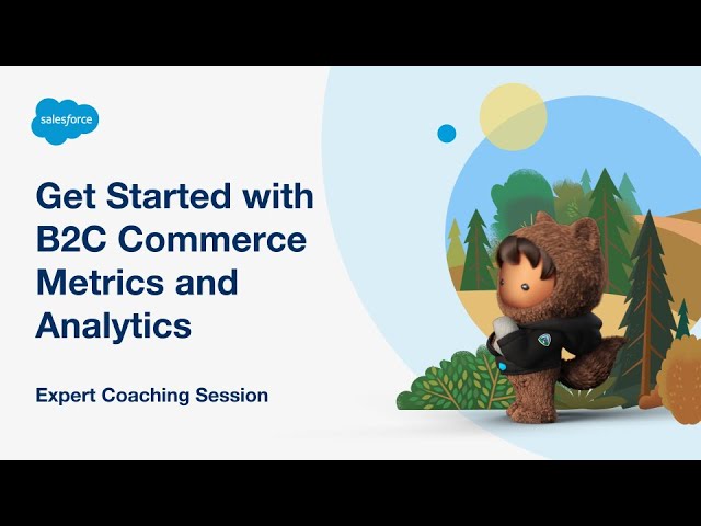 Get Started with B2C Commerce Metrics and Analytics